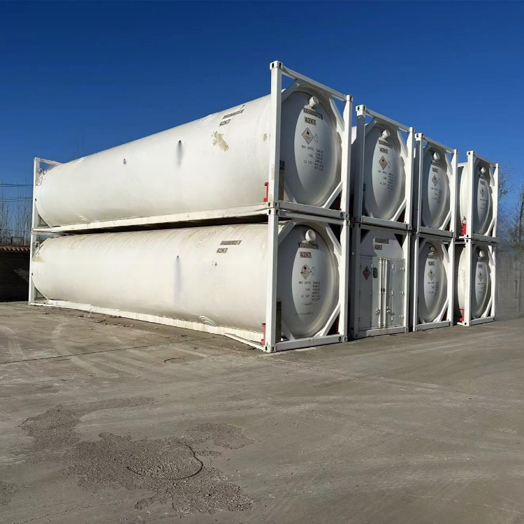 大容积45英尺LNG联运罐箱  用于国内外各种码头吊装设施 液化天然气运输装备